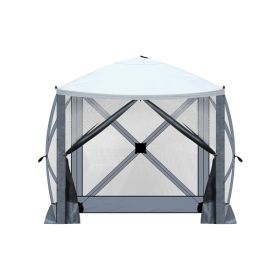 6.8' x 7.2' Outdoor pop-up camping canopy